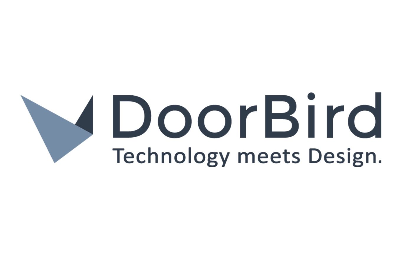DoorBird logo with the tagline "Technology meets Design."