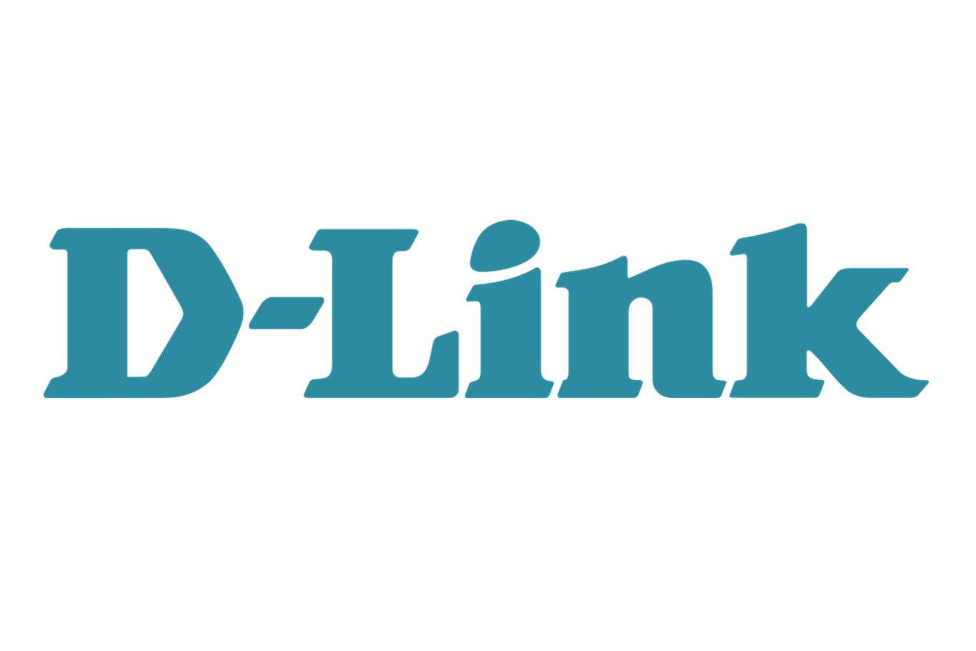 D-Link logo in teal text on a white background.
